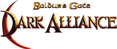 Forgotten Realms - Baldur's Gate - Dark Alliance II (USA) Game Logos